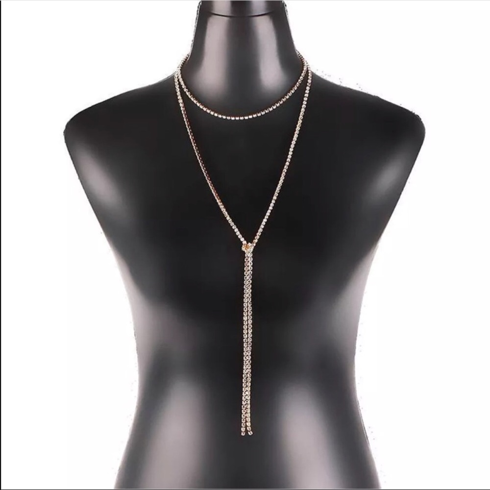 Women crystal necklace - Picture 5 of 7